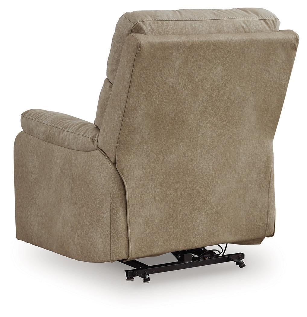 Next-Gen Durapella Sand Microfiber Power Lift Recliner