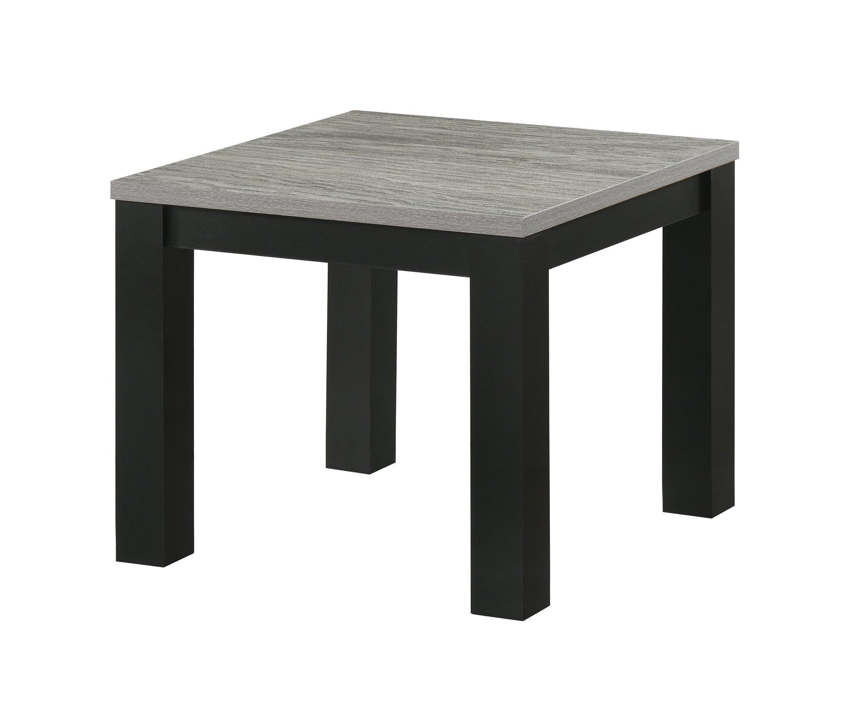 Theo Gray Black Coffee Table Set