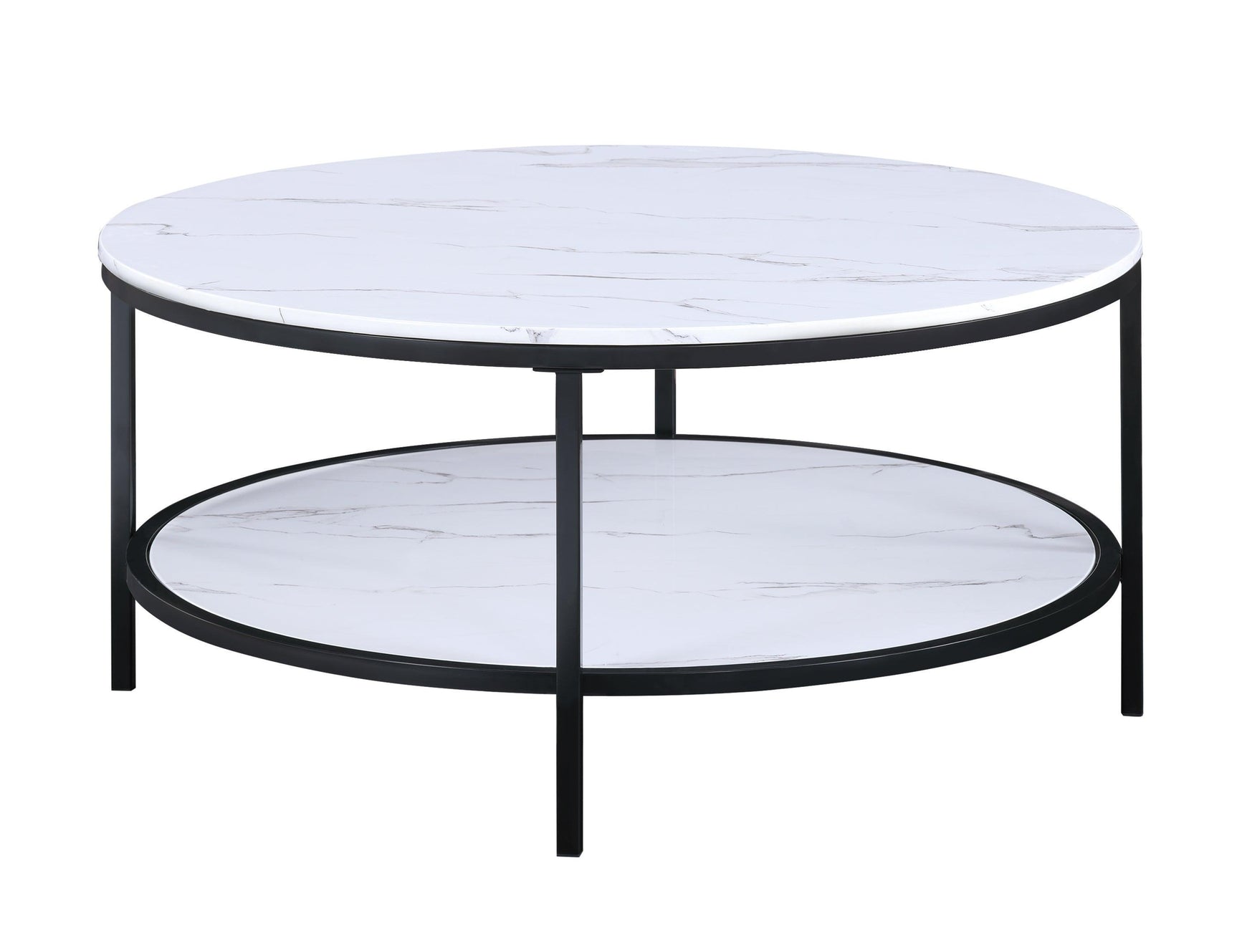 Valerie White Coffee Table Set