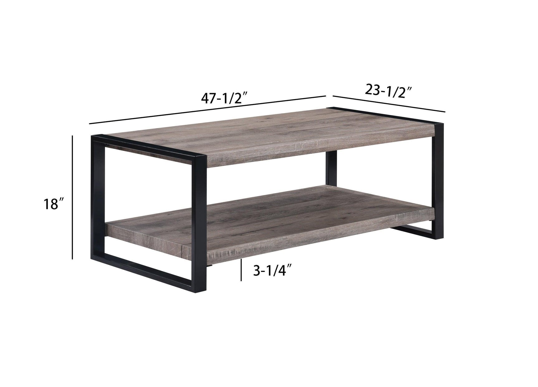 Mildred Gray Coffee Table Set