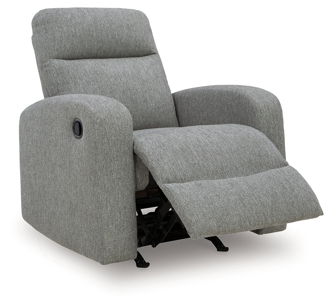 Gauntlet Sterling Chenille Recliner