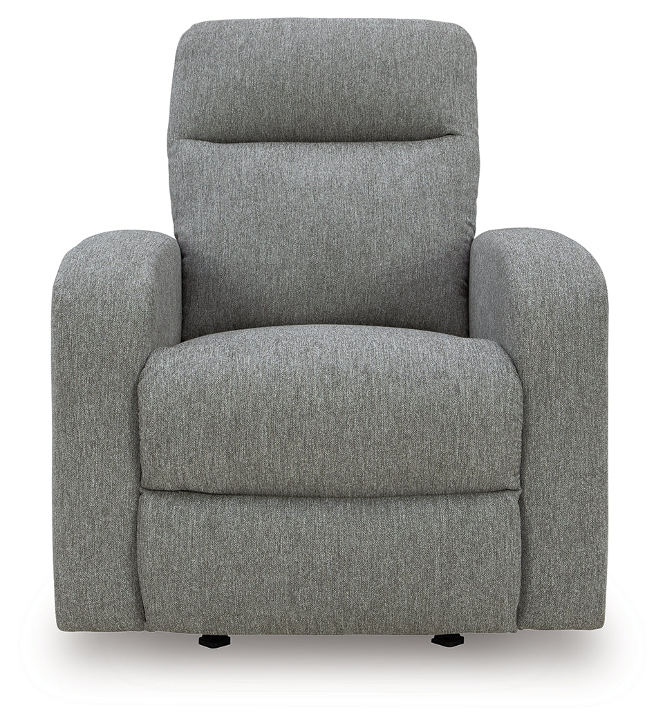 Gauntlet Sterling Chenille Recliner