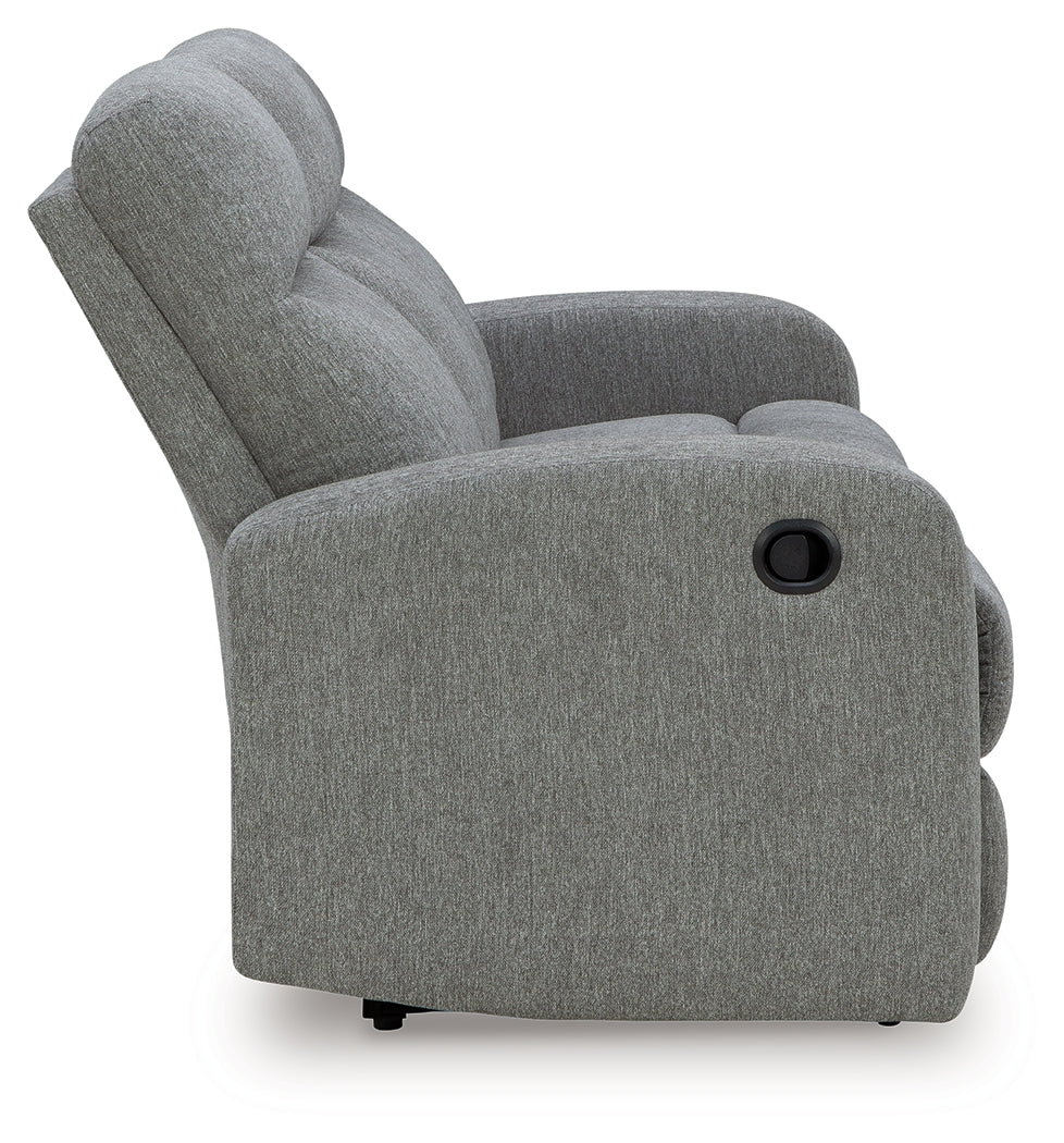 Gauntlet Sterling Chenille Reclining Sofa