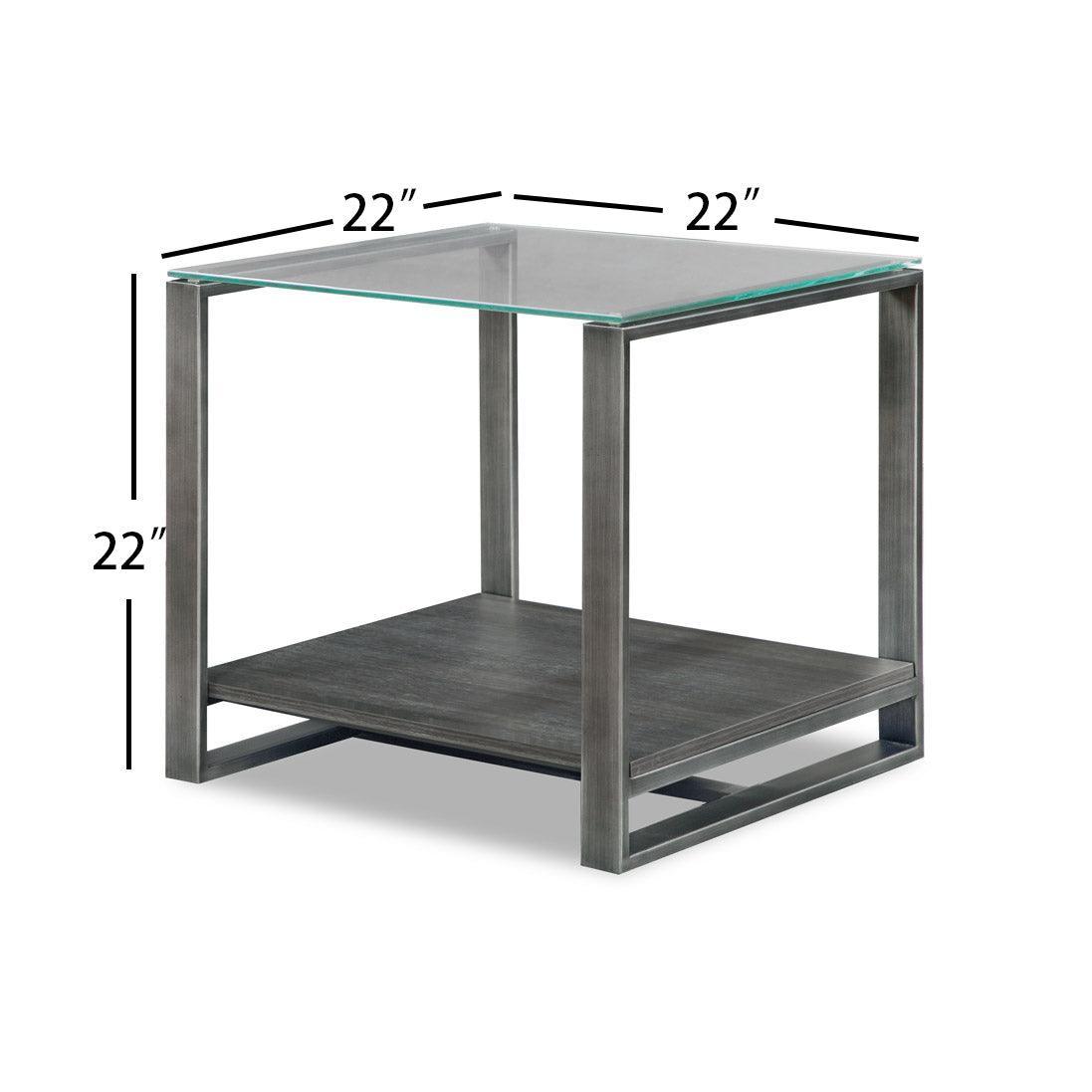 Mardo Modern Bamby Gray 3-Piece Coffee Table Set, Wood - Ella Furniture