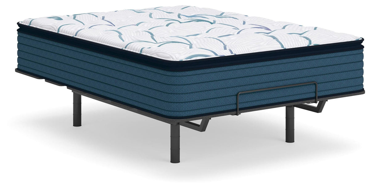 Limited Edition Plush PT 3.0 White King Mattress — angled view