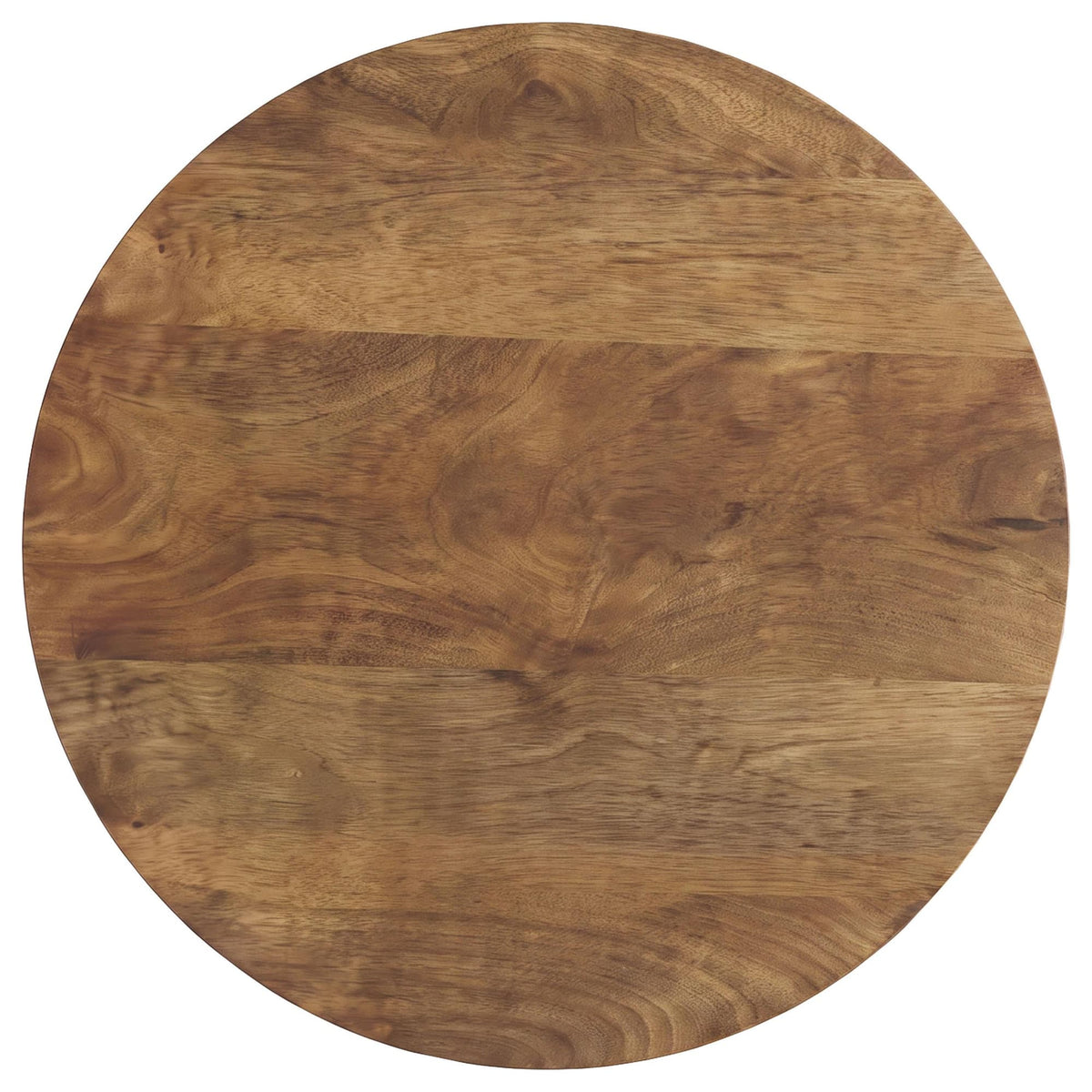 Coffey Round Mango Wood End Table Light Brown — product image 3