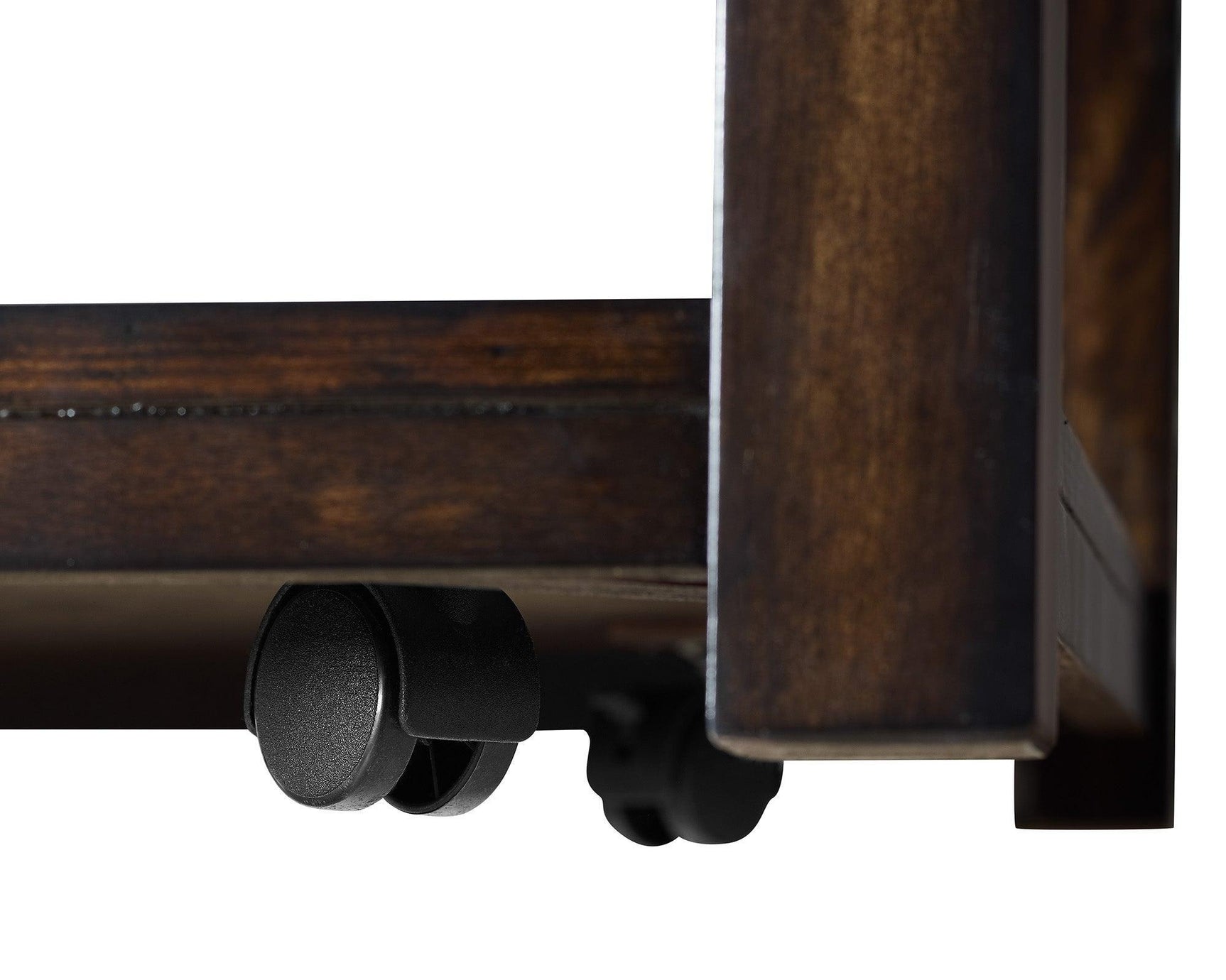 Kelia Brown Marble Wood Top 3-Piece Coffee Table Set - Ella Furniture