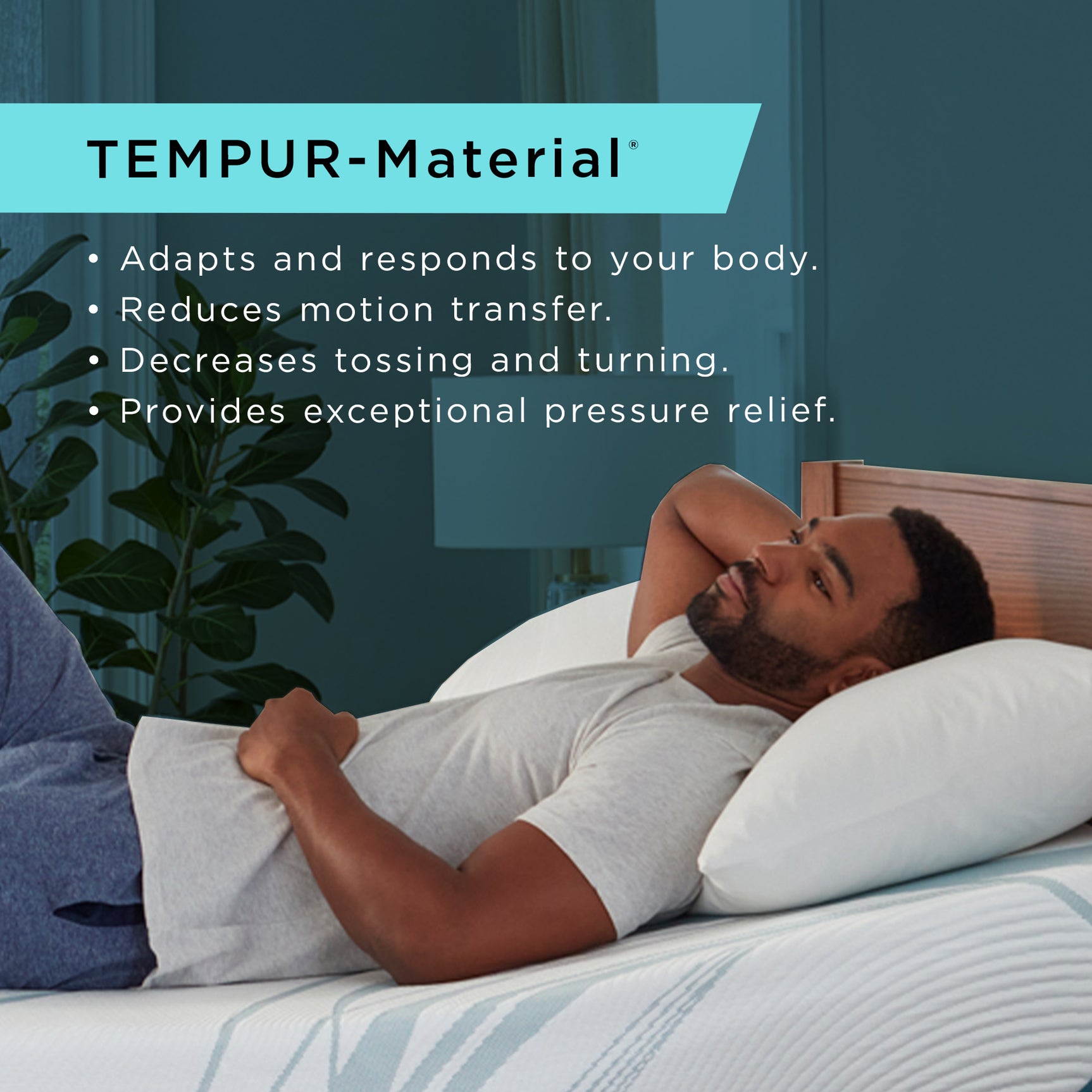 Tempur-Pedic® TEMPUR-Adapt® Medium Hybrid Mattress
