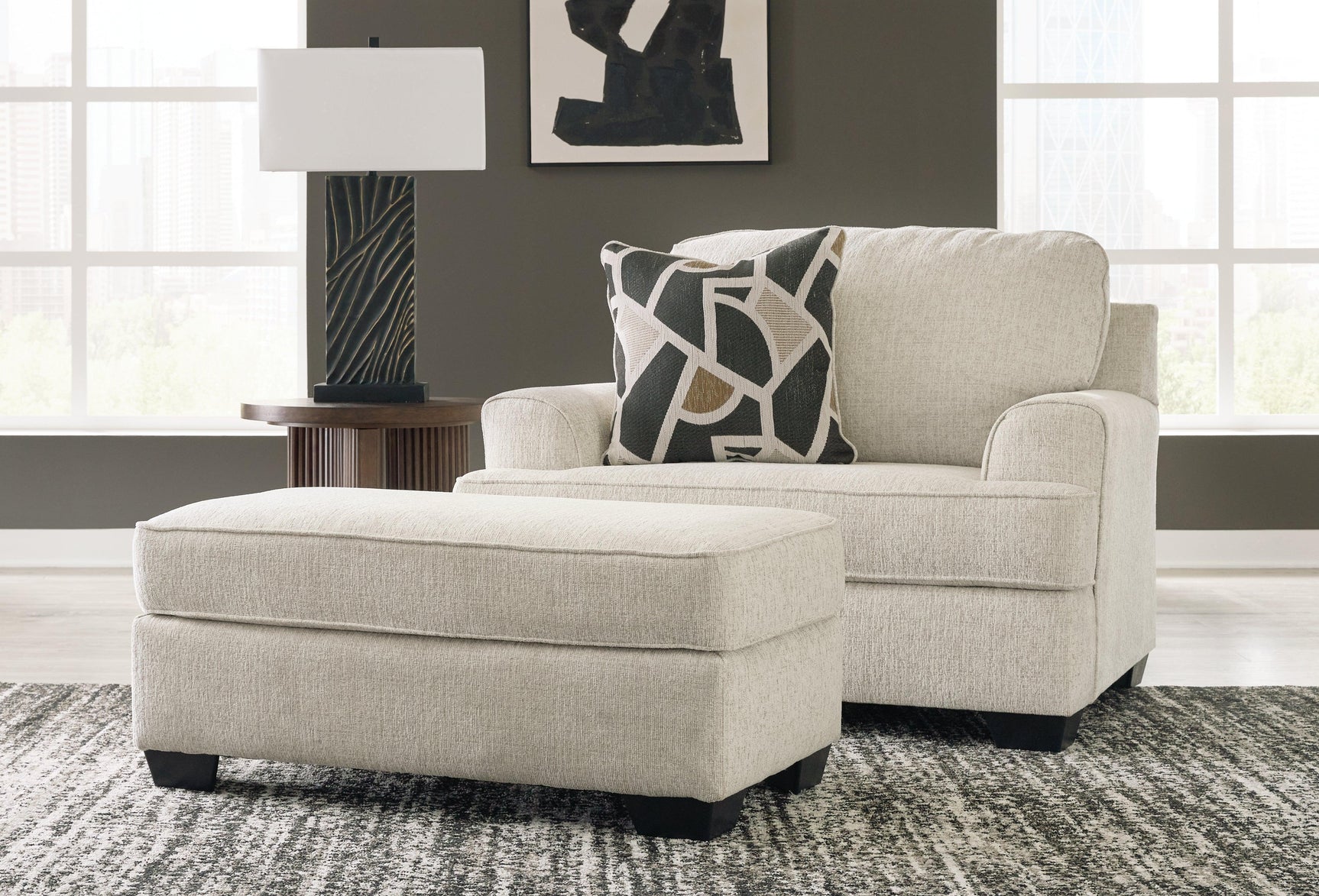 Heartcort Quartz Sofa, Loveseat, Chair and Ottoman