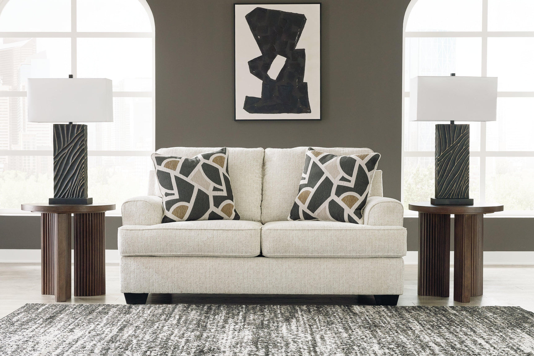 Heartcort Quartz Sofa, Loveseat, Chair and Ottoman