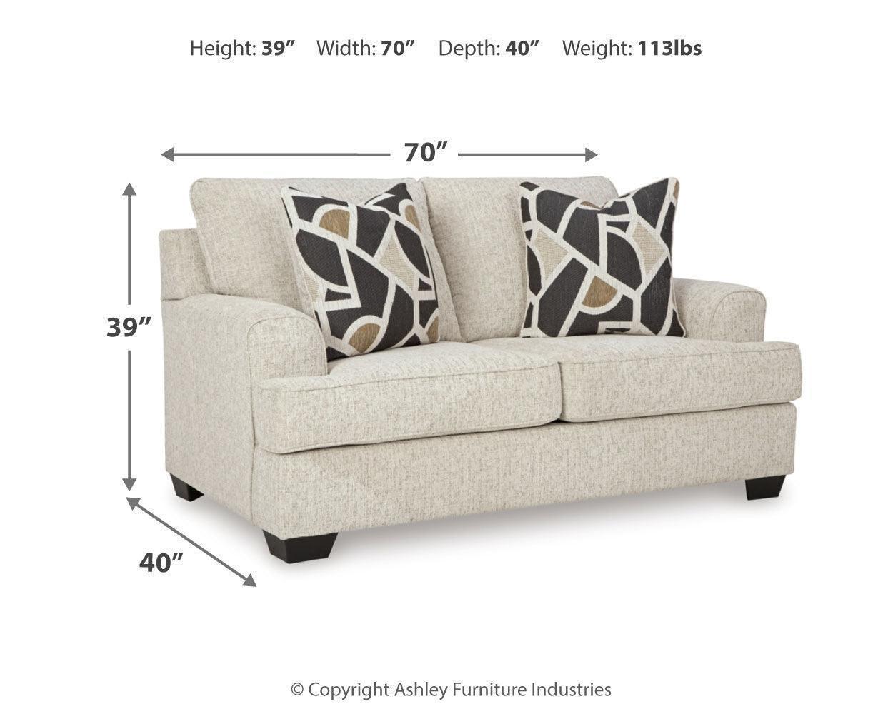Heartcort Quartz Sofa, Loveseat, Chair and Ottoman
