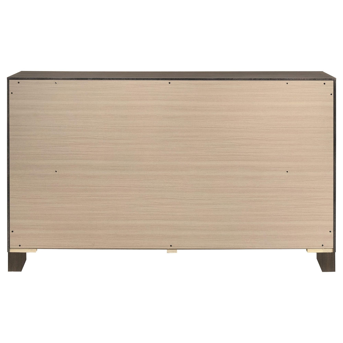 Farre 6-Drawer Dresser Dark Brown — product image 7