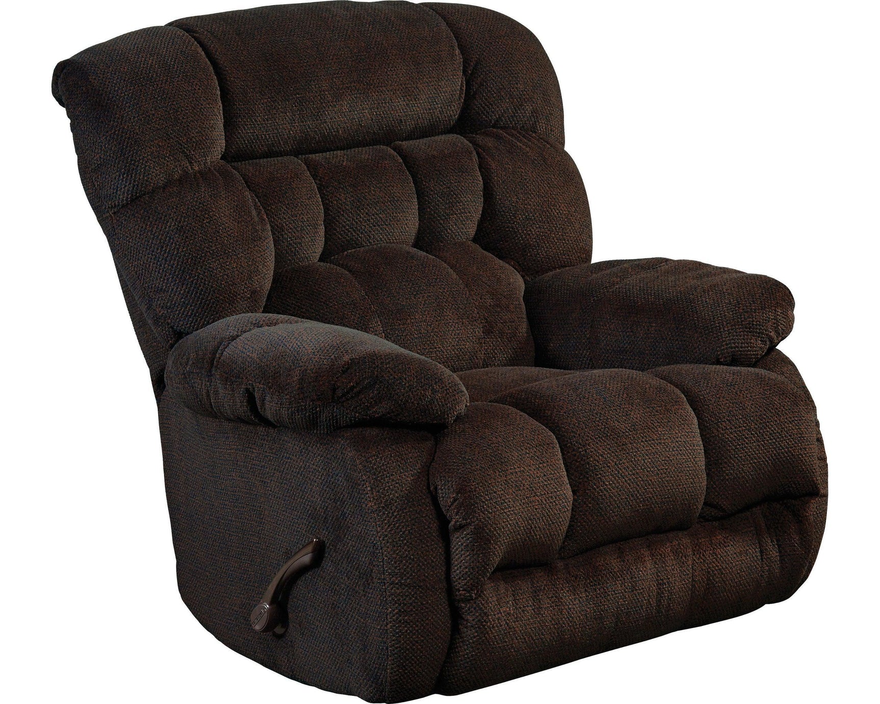 47652-9 Chocolate Rocker Recliner - Ella Furniture