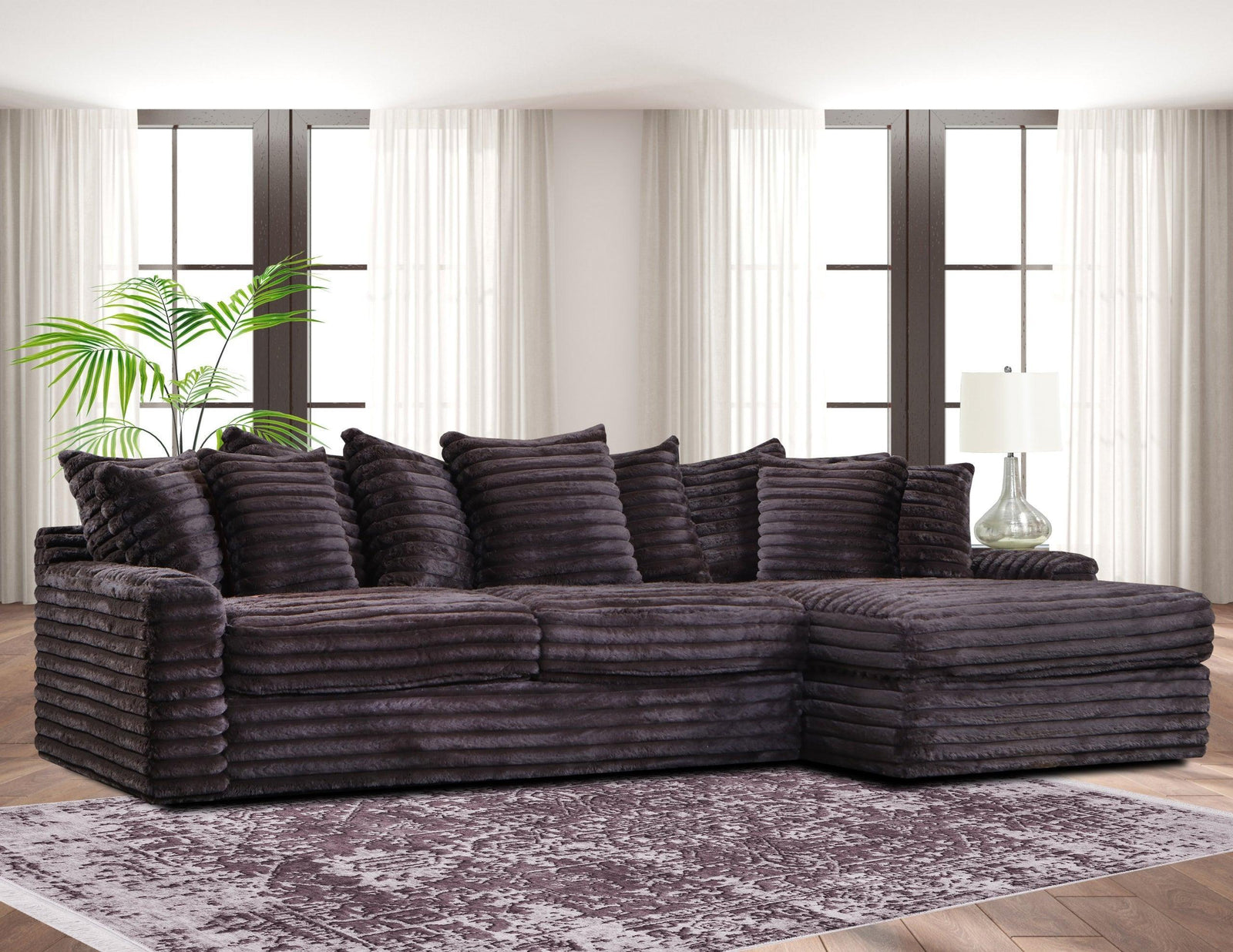 4810 Julia Chocolate - Ella Furniture