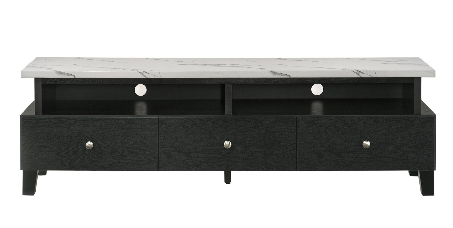 Alina Black TV Stand