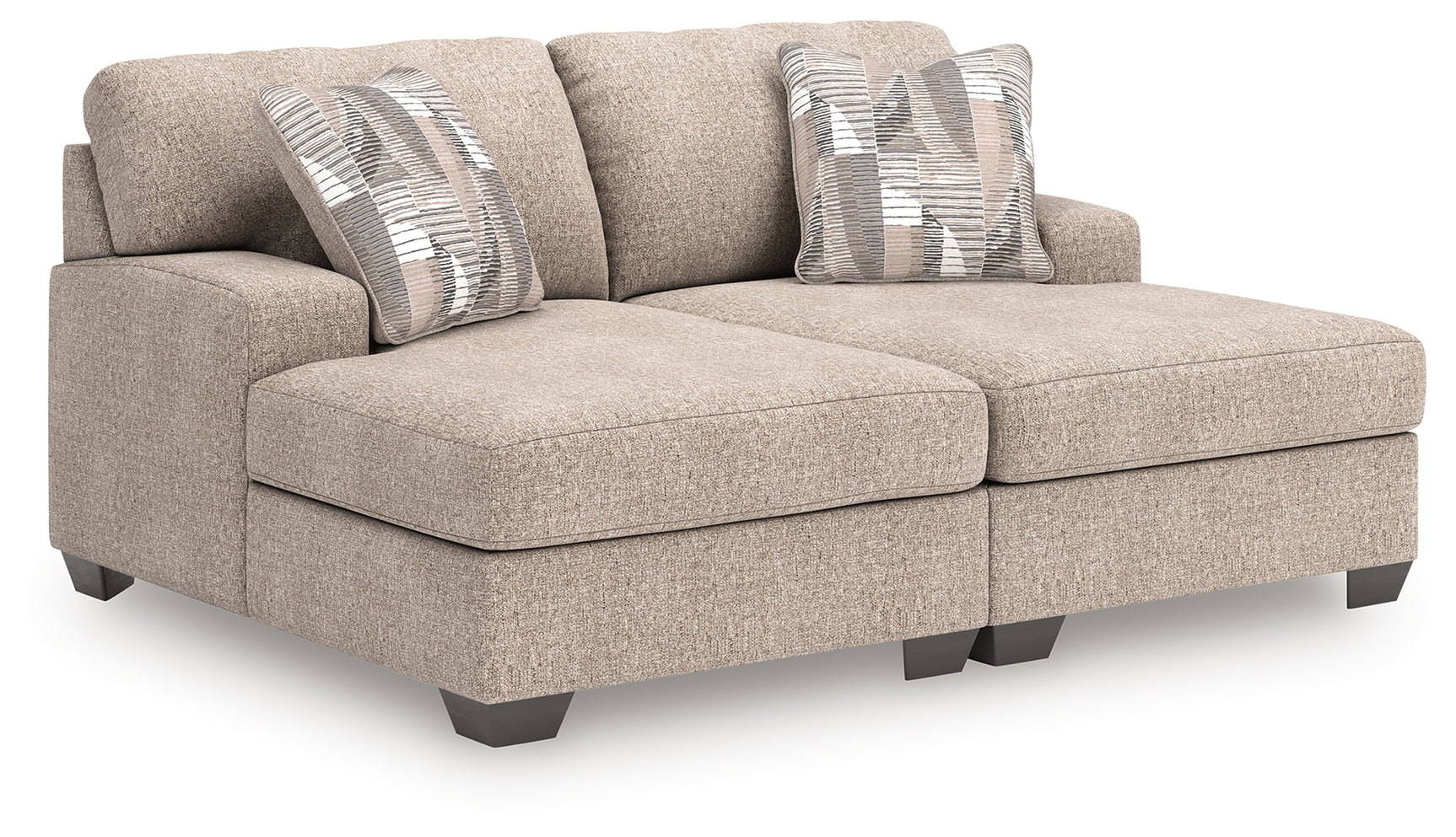 Seyler Lane Hemp Chenille 2-Piece Super Chaise