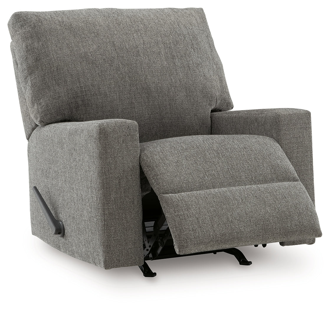 Clarington Greystone Chenille Recliner