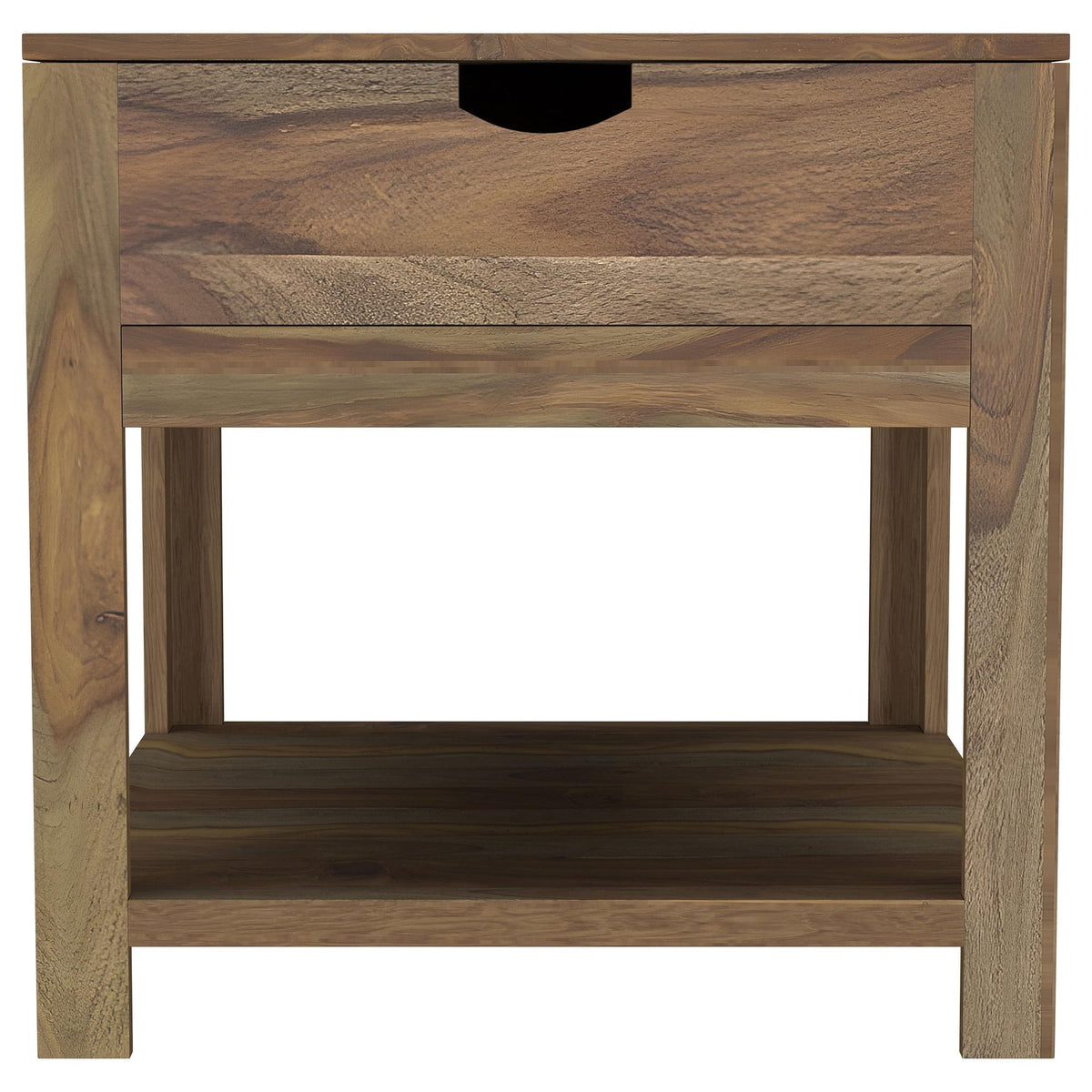 Esther 2-Piece Solid Sheesham Coffee and End Table Set Natural — product image 4