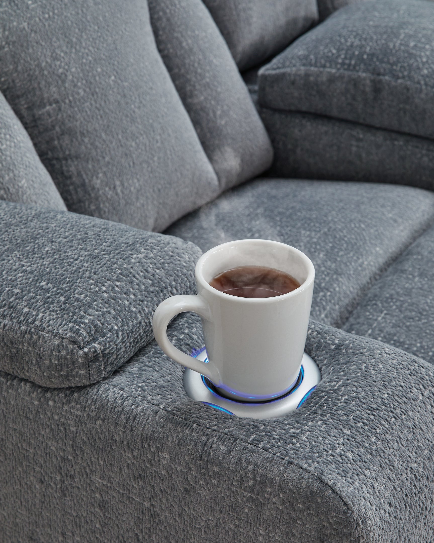 Studio Steel Cave Sofa and Loveseat