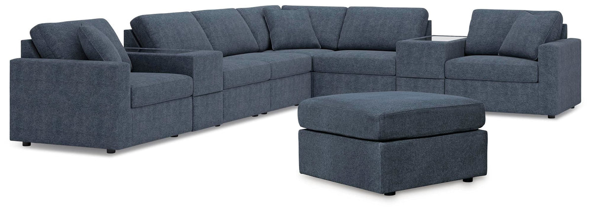 Modmax Ink 8-Piece Sectional with Ottoman — product image 3