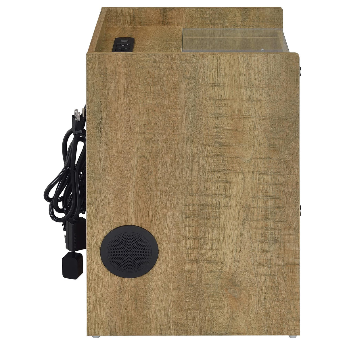 Furda Mango 2-Drawer LED Nightstand with Speaker — product image 8
