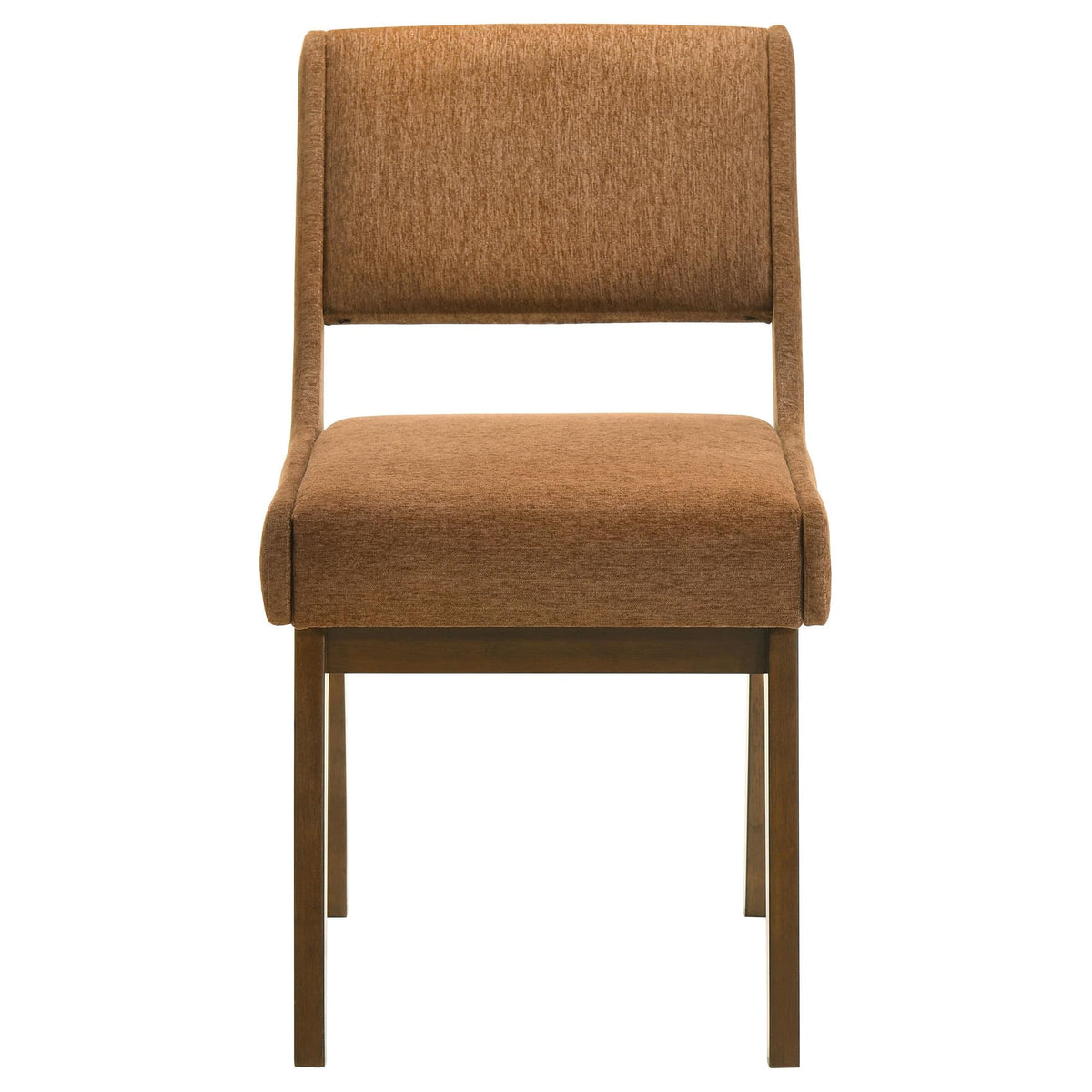 Galindo Nutmeg Upholstered Dining Side Chair Set of 2 — product image 4
