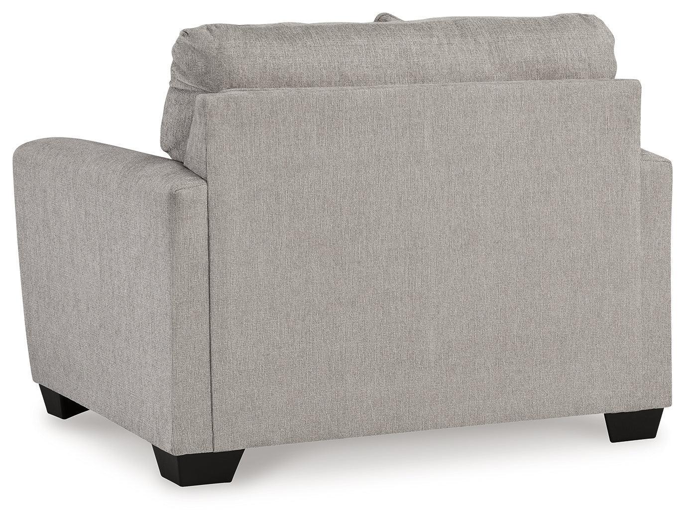 Avenal Flannel Park Sofa, Loveseat, Chair and Ottoman