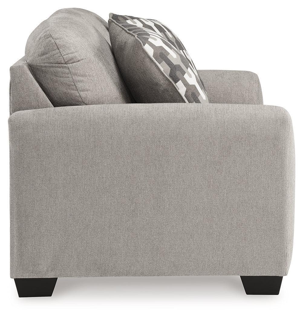Avenal Flannel Park Sofa, Loveseat, Chair and Ottoman