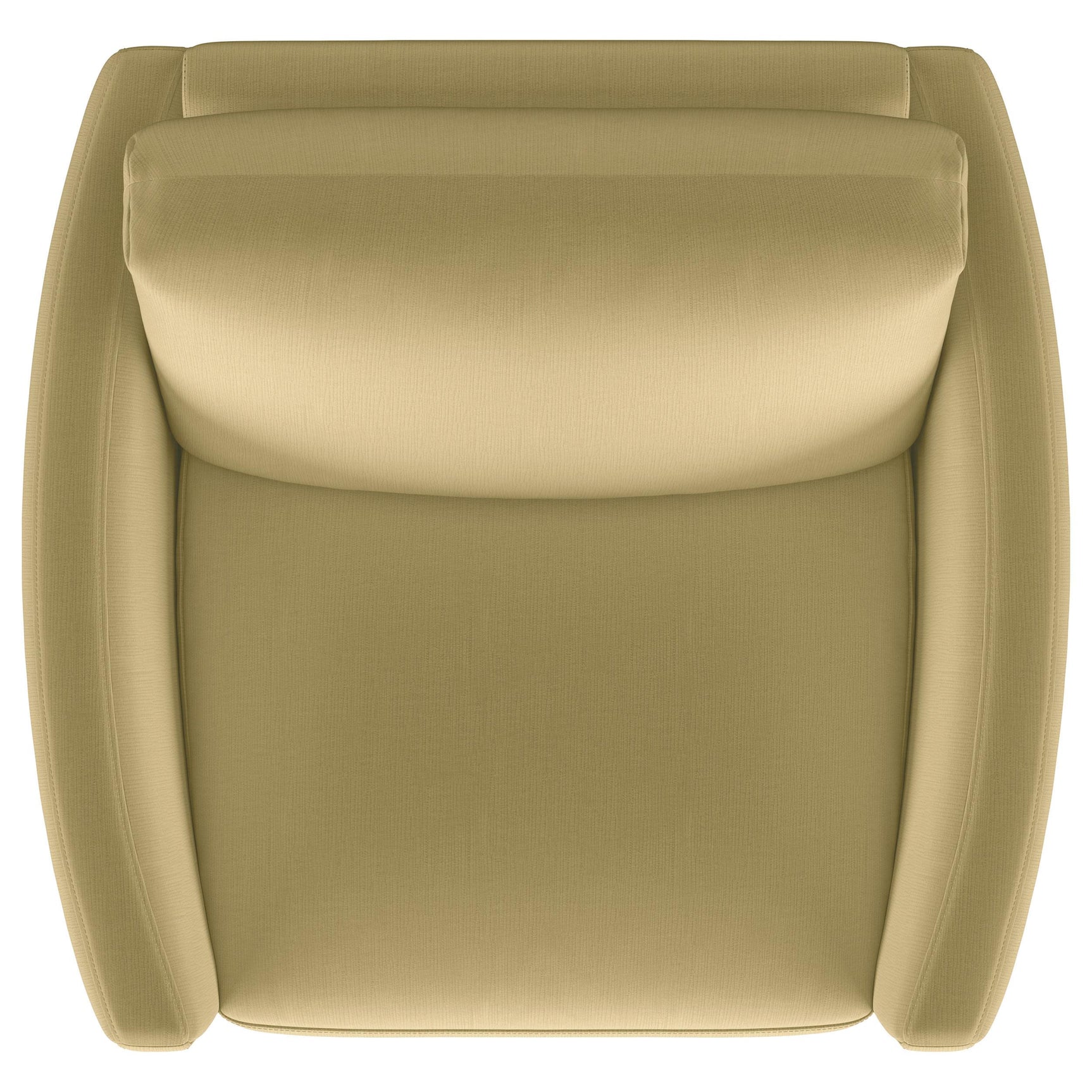 Corliss Upholstered Curved Track Arm Chair Camel