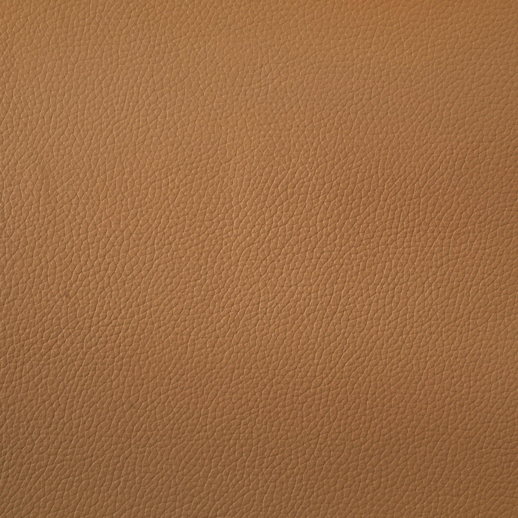 Buxton Top Grain Leather Upholstered Sofa Orange