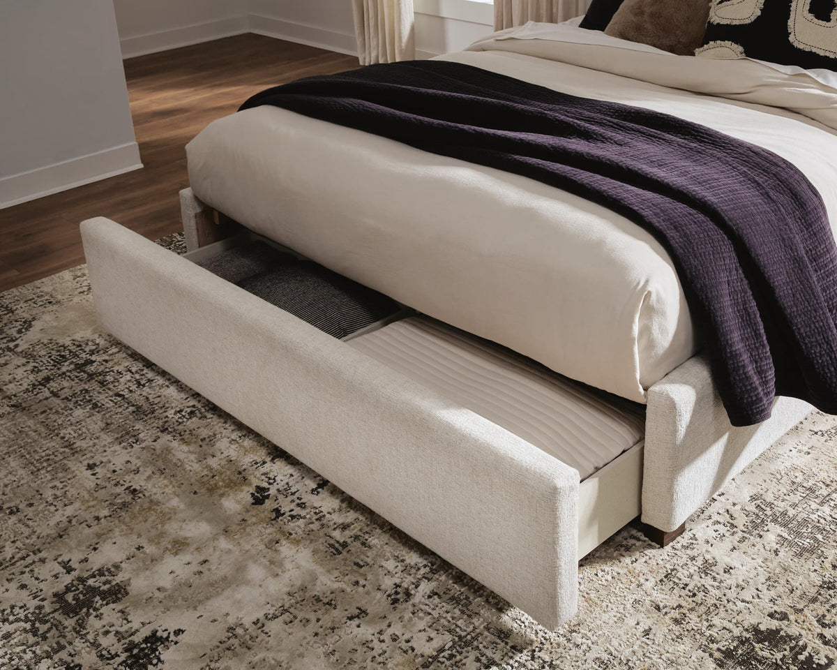 Brizmore Beige Queen Upholstered Storage Bed — product image 8