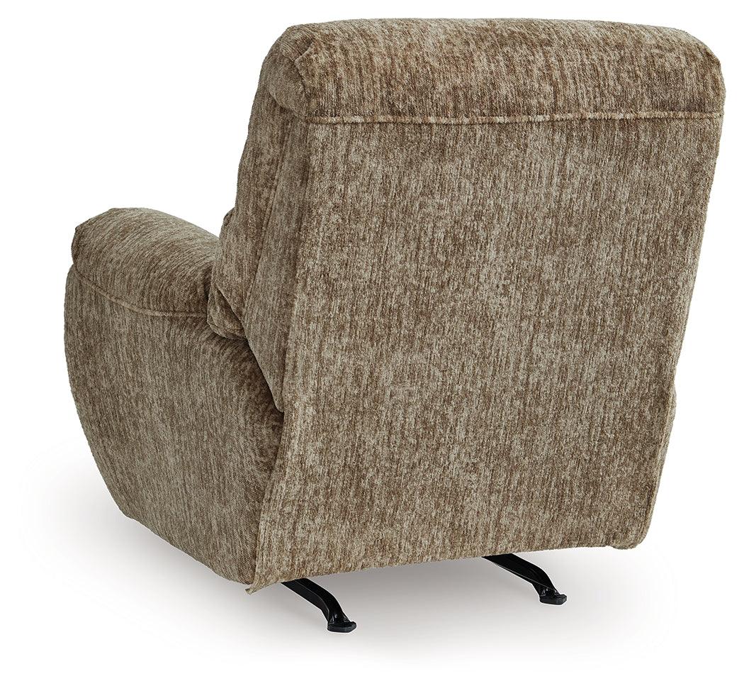 Stayfish Taupe Chenille,Velvet Recliner