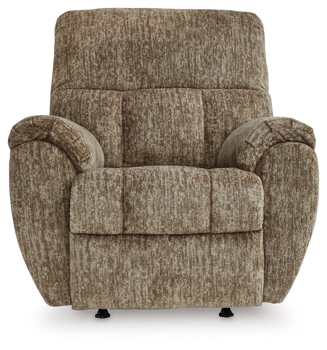 Stayfish Taupe Chenille,Velvet Recliner