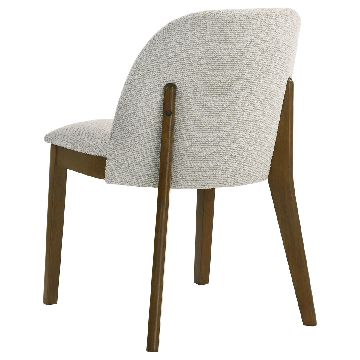 Mueller Upholstered Dining Side Chair Brown and Beige Set of 2 — product image 7