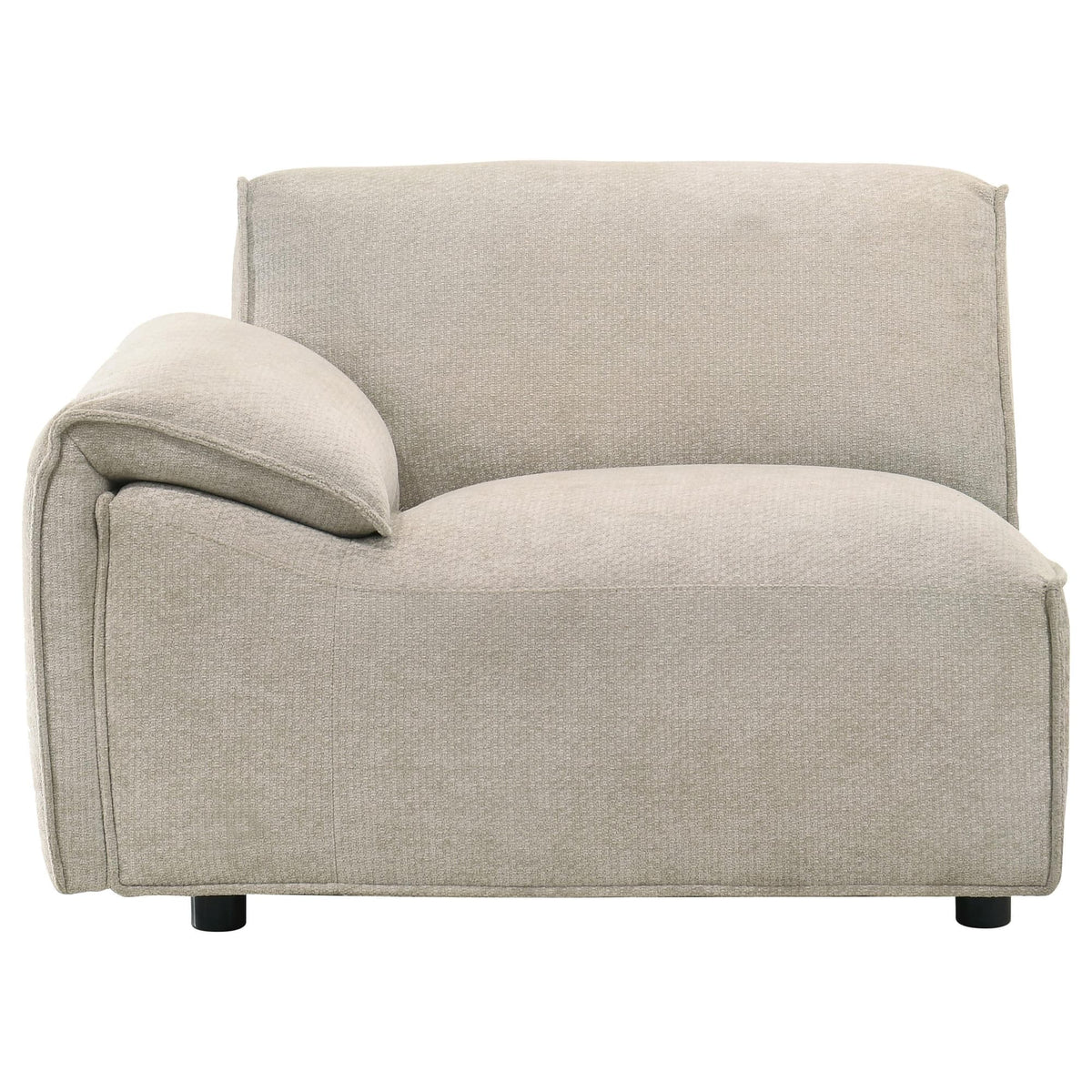 Crane 6-piece Modular Sectional Sofa Beige — product image 3