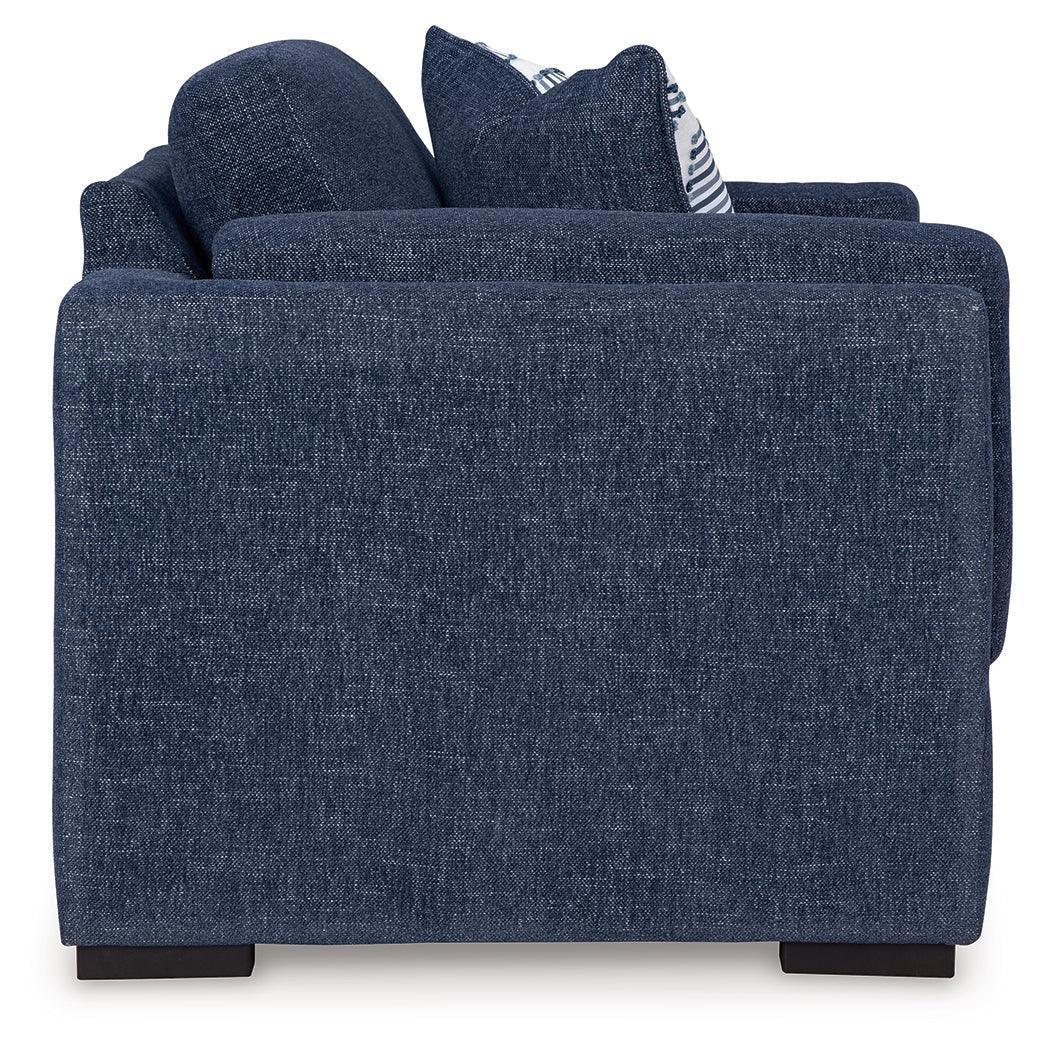 Evansley Navy Nuvella® Oversized Chair