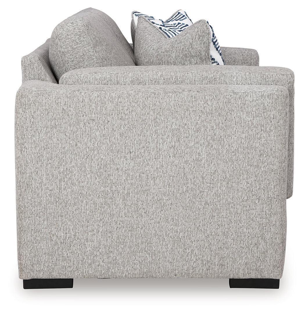 Evansley Pewter Nuvella® Loveseat