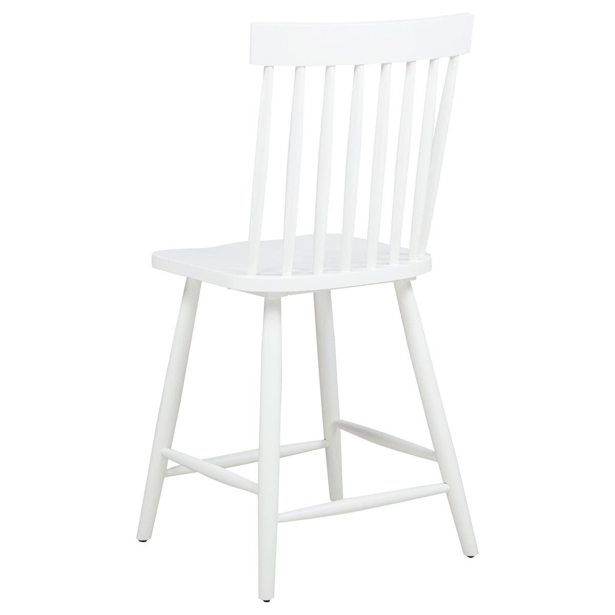 Andrews 5-Piece Round Counter Dining Set in Light Ash and White — product image 8