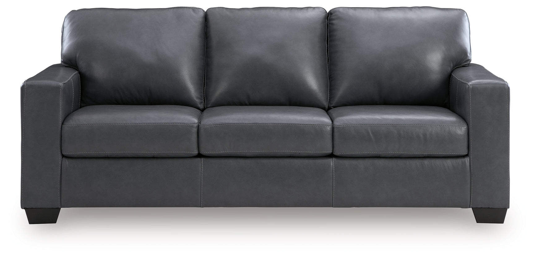 Bolsena Admiral Leather Queen Sofa Sleeper