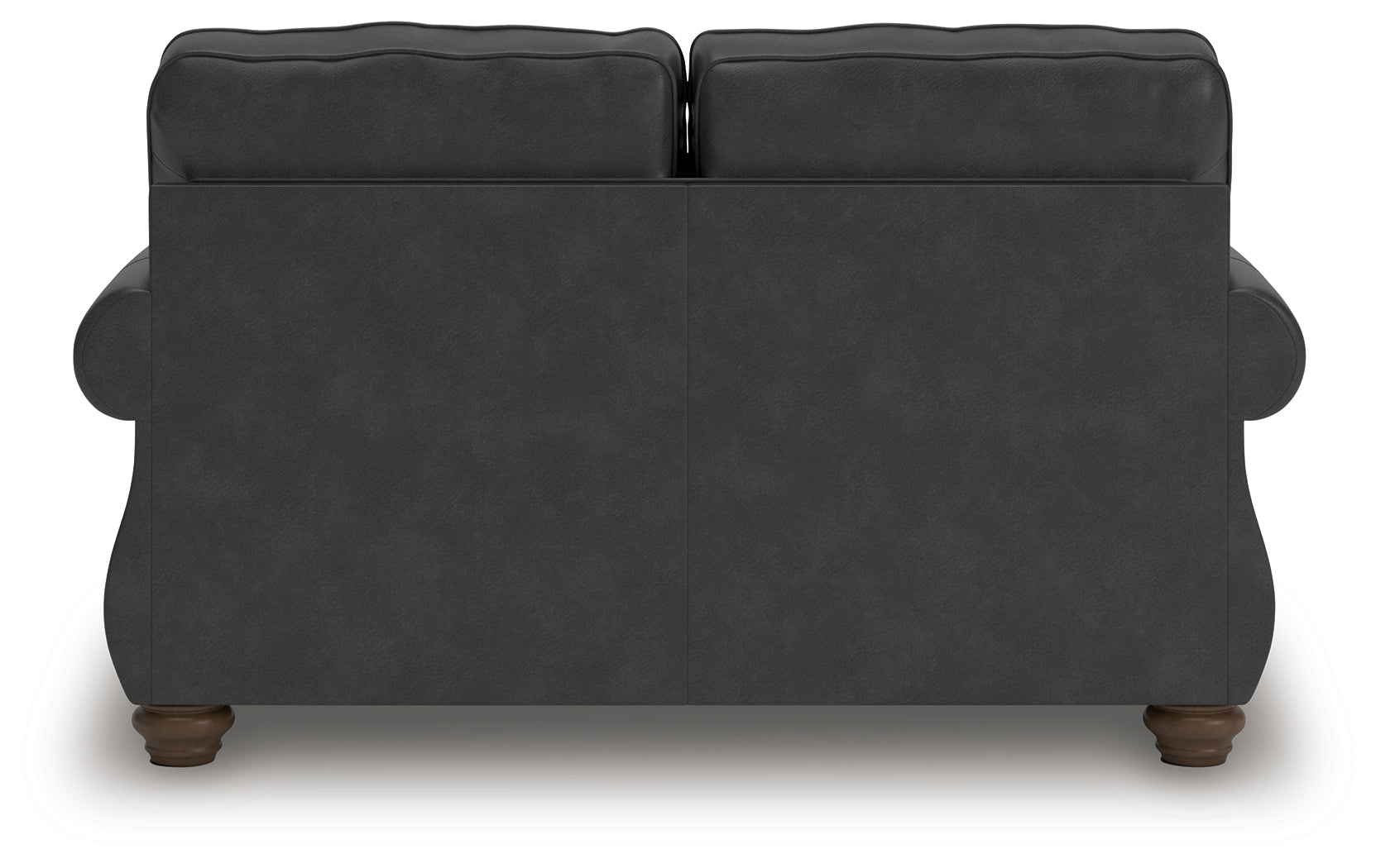 Chasemore Granite Faux Leather Loveseat
