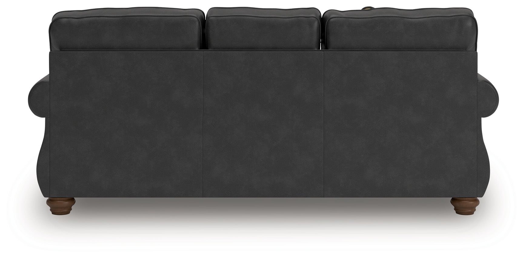 Chasemore Granite Faux Leather Sofa