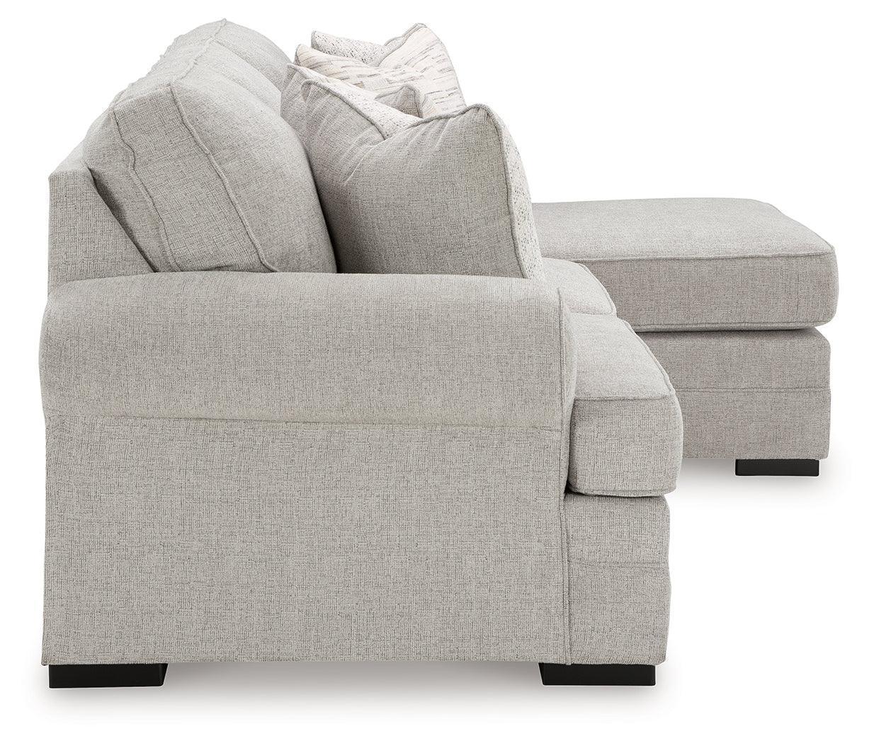 Eastonbridge Shadow Sofa Chaise, Chair, and Ottoman