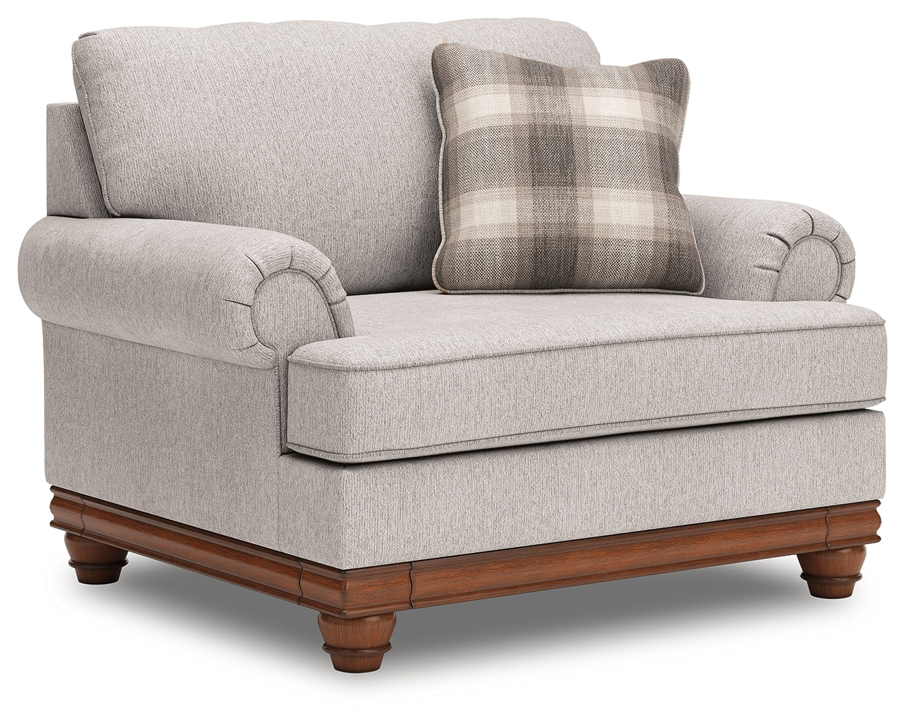 Clearbrooke Sandstone Chenille Oversized Chair