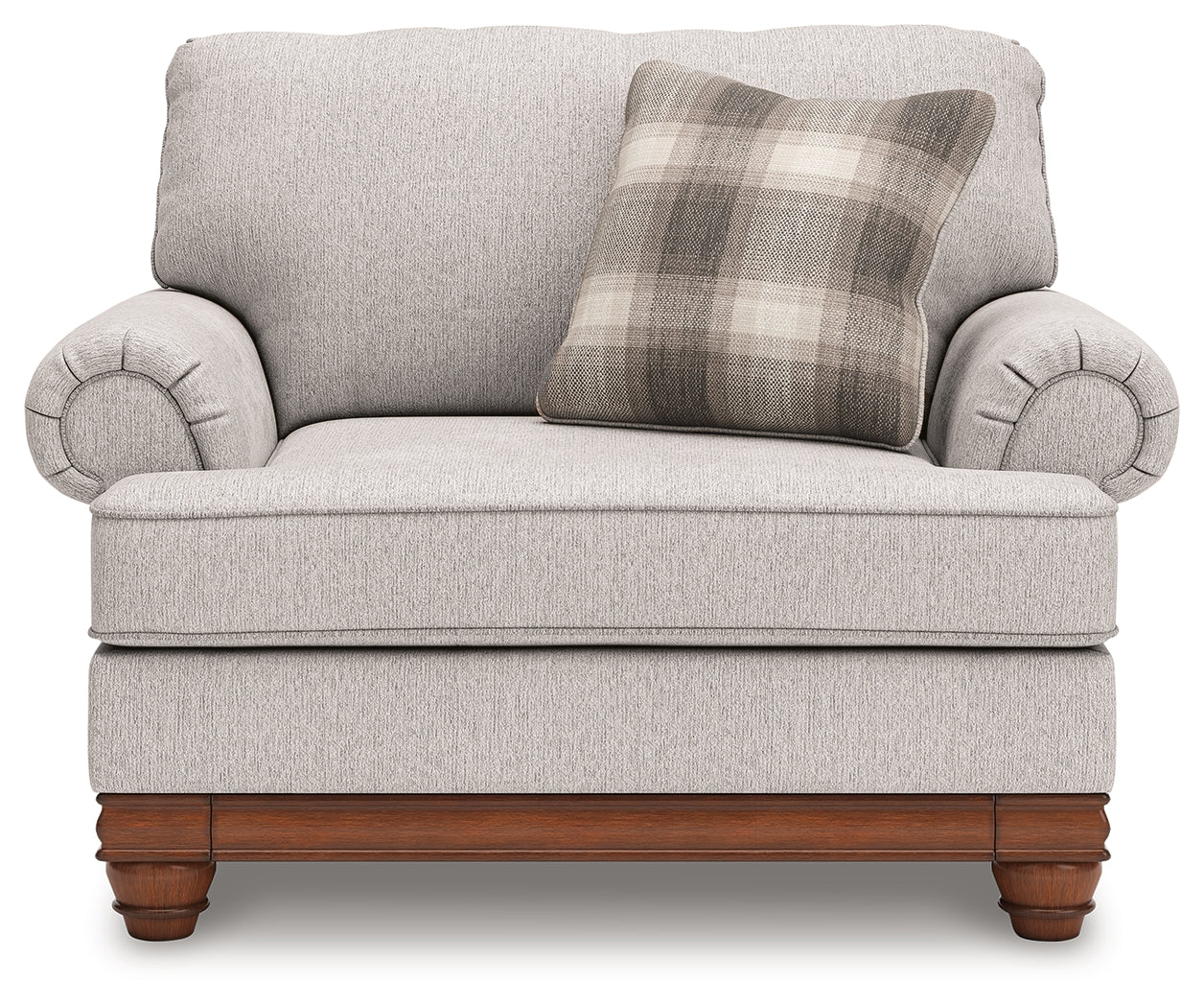 Clearbrooke Sandstone Chair and Ottoman