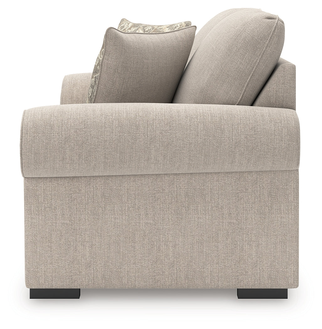 Sararose Heather Chenille Loveseat