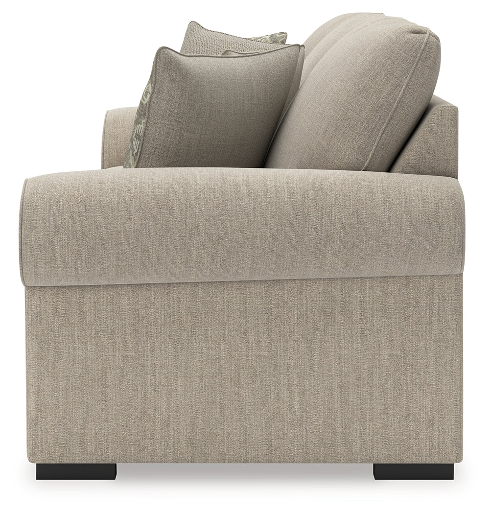 Sararose Heather Chenille Sofa