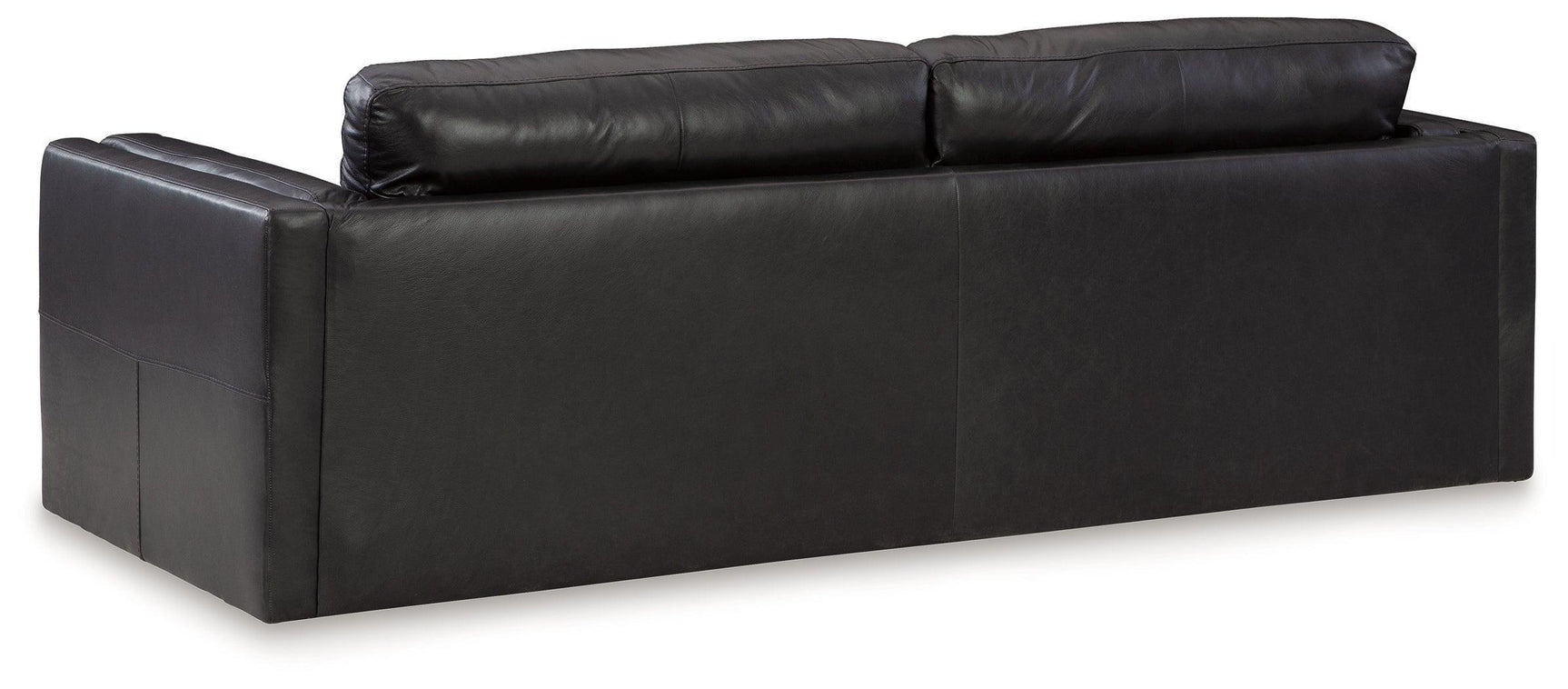 Amiata Onyx Leather Sofa