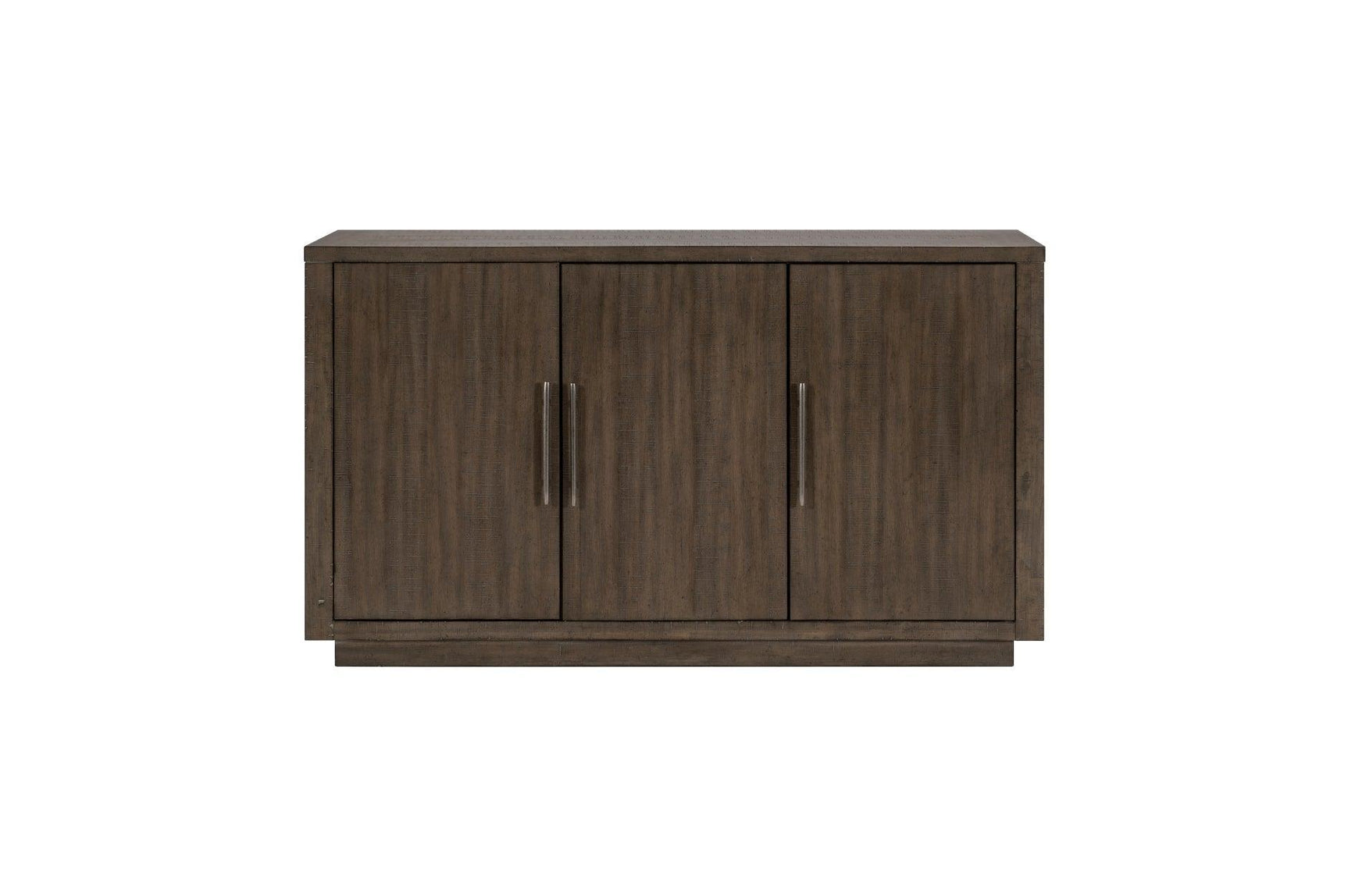 Brookings Brown Contemporary Acacia Veneer Solid Wood Beige Fabric Dining Room Set - Ella Furniture