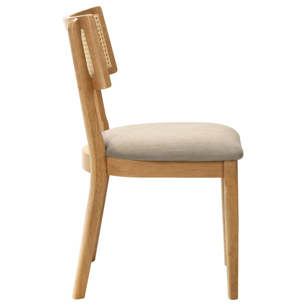 Fabra Cane Back Side Chair Honey Wheat Set of 2 — product image 9
