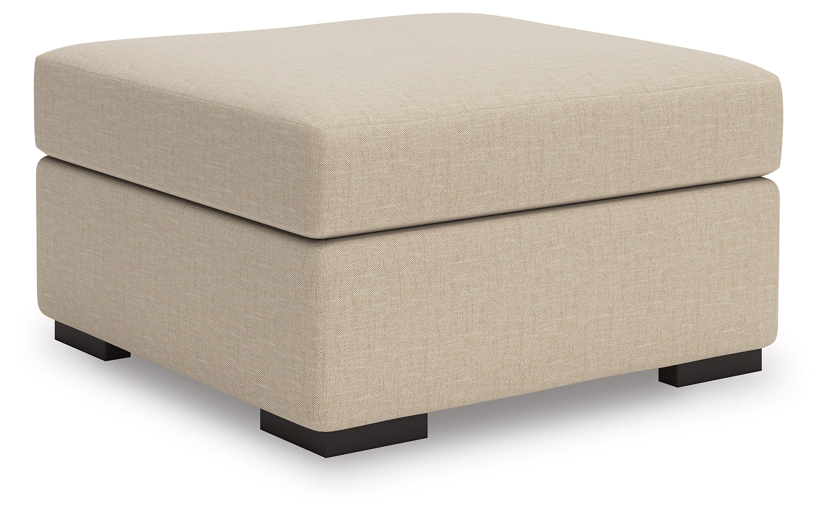 LadyMae Twill Performance Fabric,Next-Gen Nuvella™ Oversized Accent Ottoman